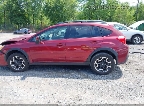 JF2GPABC9G8325041 2016 SUBARU CROSSTREK Red Vista interior de 360 grados