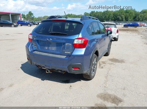 JF2GPABC9G9303762 2016 SUBARU CROSSTREK Blue Tył prawy