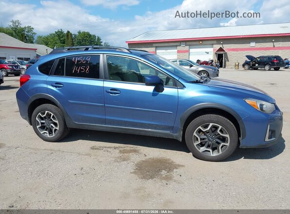 JF2GPABC9G9303762 2016 SUBARU CROSSTREK Blue Widok wnętrza z tyłu