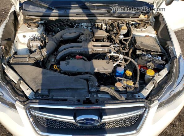 JF2GPABC9GH219799 2016 SUBARU CROSSTREK Белый Вид задней части салона