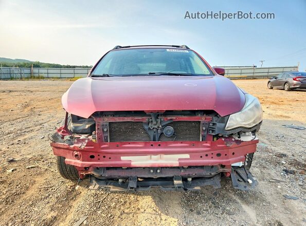 JF2GPABC9H8261696 2017 SUBARU CROSSTREK Burgundy წინა ხედი