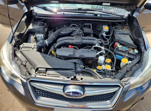 JF2GPABCXG8307065 2016 SUBARU CROSSTREK Угольный Вид подкапотного пространства