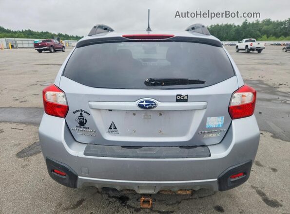 JF2GPABCXG8324867 2016 SUBARU CROSSTREK Silver Vista trasera