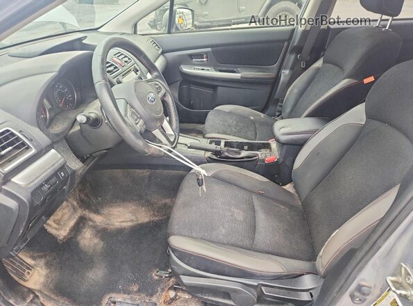 JF2GPABCXG8324867 2016 SUBARU CROSSTREK Silver Vista interior delantera