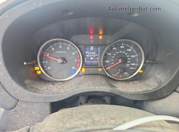 JF2GPABCXG8324867 2016 SUBARU CROSSTREK Silver Vista del cuadro de instrumentos
