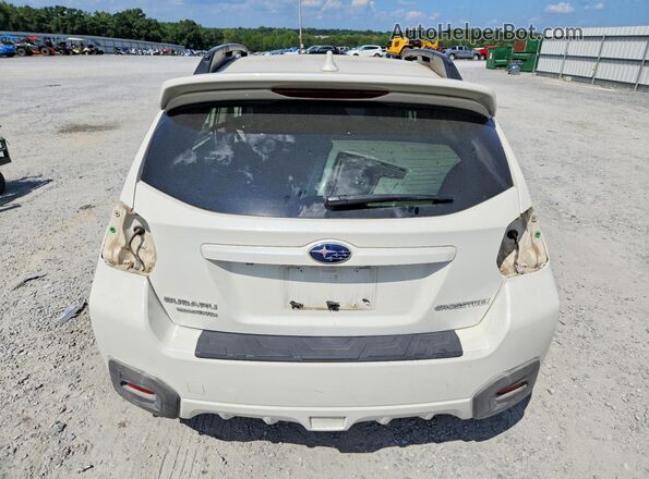 JF2GPADC0H8254830 2017 SUBARU CROSSTREK White უკანა ხედი