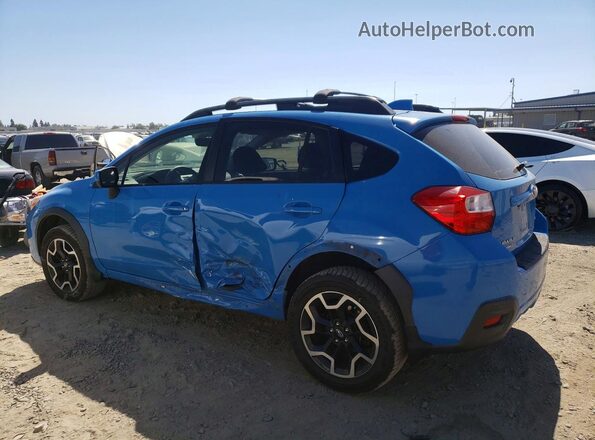 JF2GPADC0HH249336 2017 SUBARU CROSSTREK Blue უკანა მარცხენა