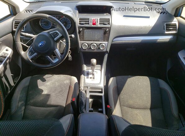 JF2GPADC0HH249336 2017 SUBARU CROSSTREK Blue წინა პანელის ხედი