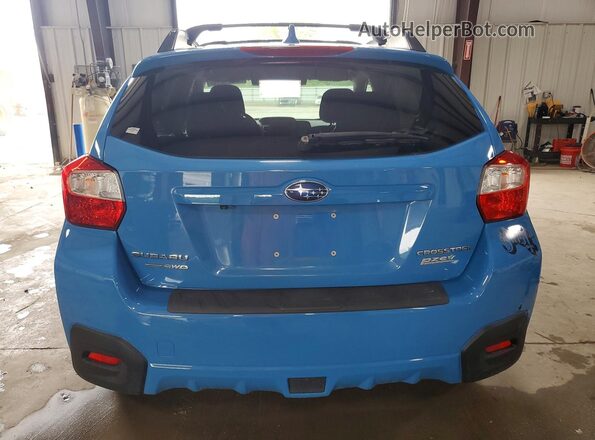 JF2GPADC1G8283350 2016 SUBARU CROSSTREK Blue უკანა ხედი