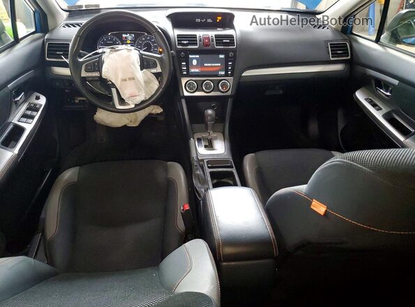 JF2GPADC1G8283350 2016 SUBARU CROSSTREK Blue წინა პანელის ხედი