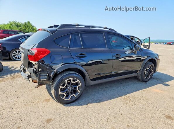 JF2GPADC1GH340503 2016 SUBARU CROSSTREK Black Հետևի աջ