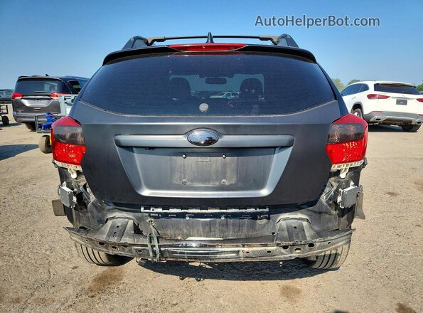 JF2GPADC1GH340503 2016 SUBARU CROSSTREK Black Հետևի տեսք