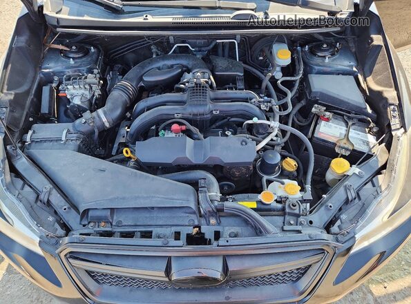 JF2GPADC1GH340503 2016 SUBARU CROSSTREK Black Շարժիչի բաժամունքի տեսք
