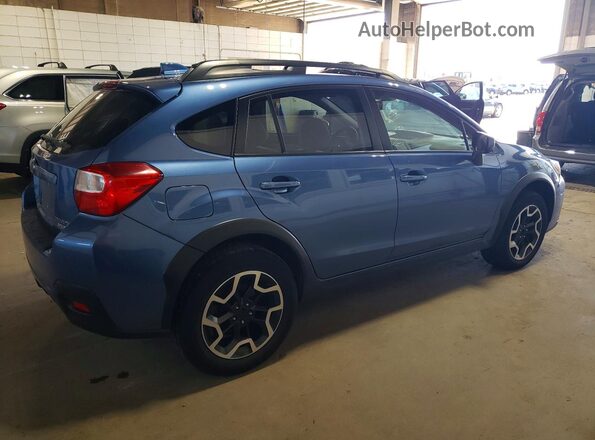 JF2GPADC1H8228169 2017 SUBARU CROSSTREK Blue Задня права чверть