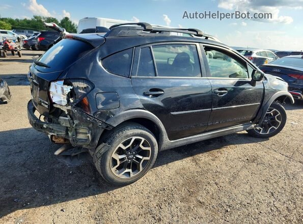JF2GPADC3G8292681 2016 SUBARU CROSSTREK Black უკანა მარჯვენა