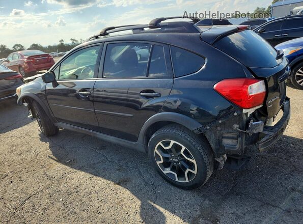 JF2GPADC3G8292681 2016 SUBARU CROSSTREK Black უკანა მარცხენა