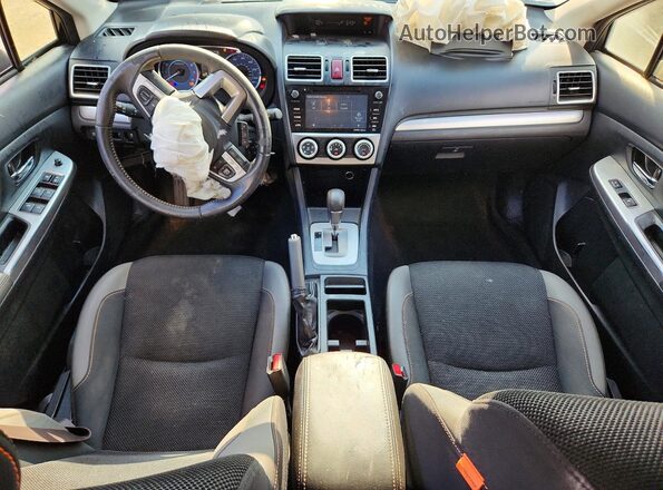 JF2GPADC3G8292681 2016 SUBARU CROSSTREK Black წინა პანელის ხედი