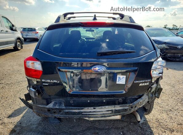 JF2GPADC3G8292681 2016 SUBARU CROSSTREK Black უკანა ხედი