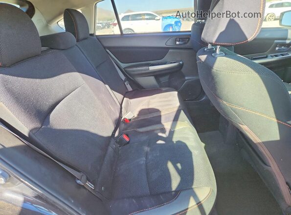 JF2GPADC3H8260153 2017 SUBARU CROSSTREK Угольный Вид задних сидений