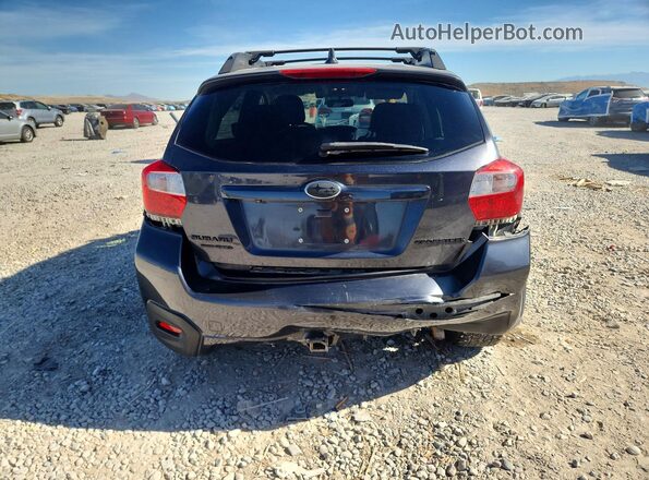 JF2GPADC3H8260153 2017 SUBARU CROSSTREK Угольный Вид сзади