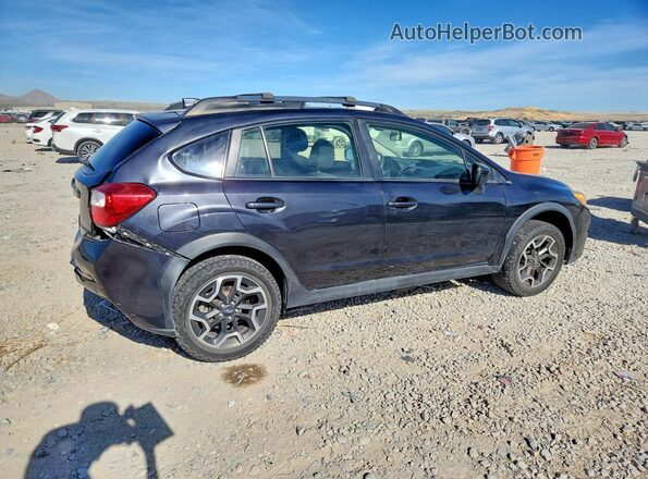 JF2GPADC3H8260153 2017 SUBARU CROSSTREK Угольный Задняя правая четверть