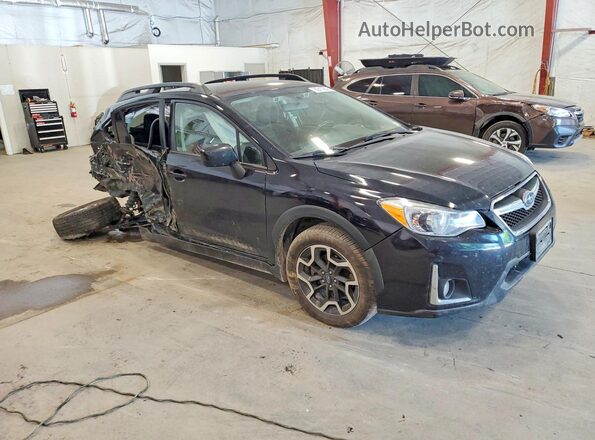 JF2GPADC5H8208233 2017 SUBARU CROSSTREK Black Передня права чверть