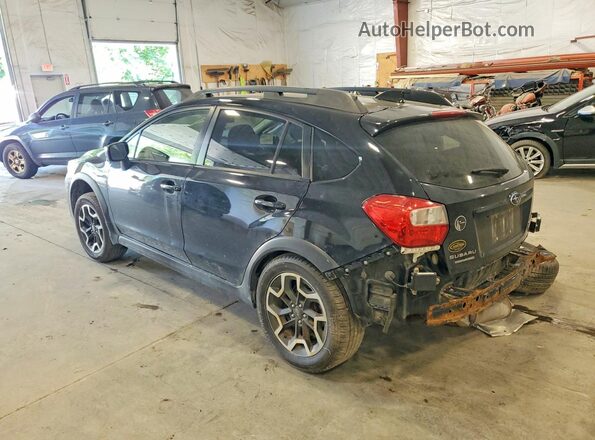 JF2GPADC5H8208233 2017 SUBARU CROSSTREK Black Задня ліва чверть