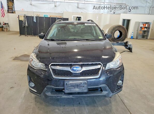 JF2GPADC5H8208233 2017 SUBARU CROSSTREK Black Вид спереду