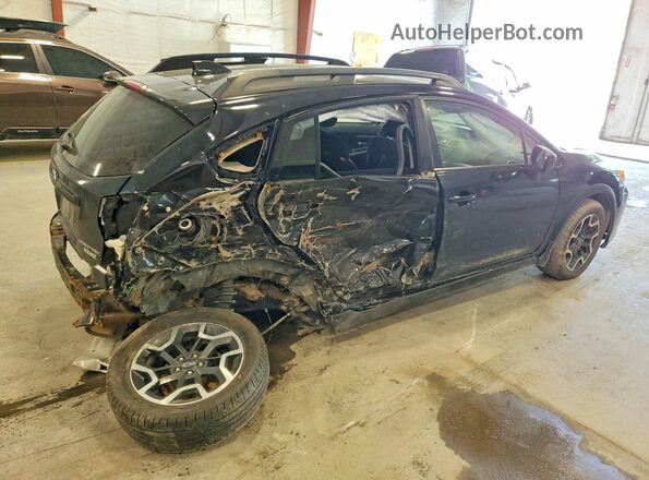 JF2GPADC5H8208233 2017 SUBARU CROSSTREK Black Задня права чверть