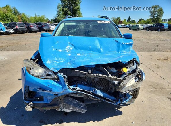 JF2GPADC6GH346409 2016 SUBARU CROSSTREK Blue Вид спереду