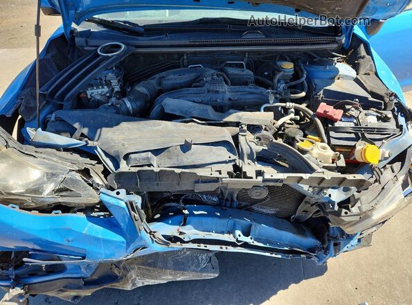 JF2GPADC6GH346409 2016 SUBARU CROSSTREK Blue Вид задньої частини салону
