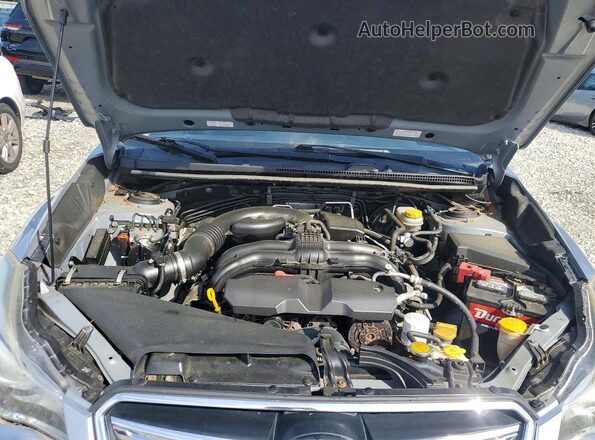 JF2GPADC9G8254839 2016 SUBARU CROSSTREK Серебряный Вид подкапотного пространства