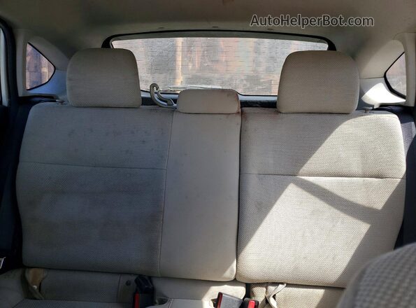 JF2GPADC9G8266666 2016 SUBARU CROSSTREK White უკანა სავარძლების ხედი