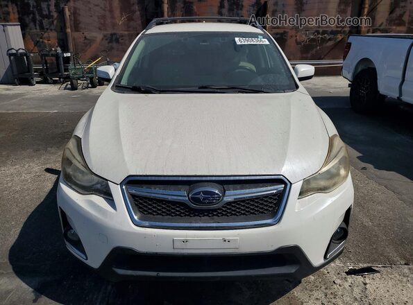 JF2GPADC9G8266666 2016 SUBARU CROSSTREK White წინა ხედი