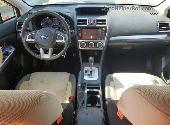 JF2GPADC9G8266666 2016 SUBARU CROSSTREK White წინა პანელის ხედი