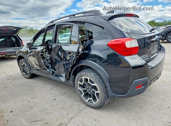 JF2GPADC9H8257189 2017 SUBARU CROSSTREK Black Tył lewy