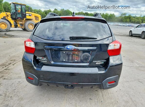 JF2GPADC9H8257189 2017 SUBARU CROSSTREK Black Widok z tyłu