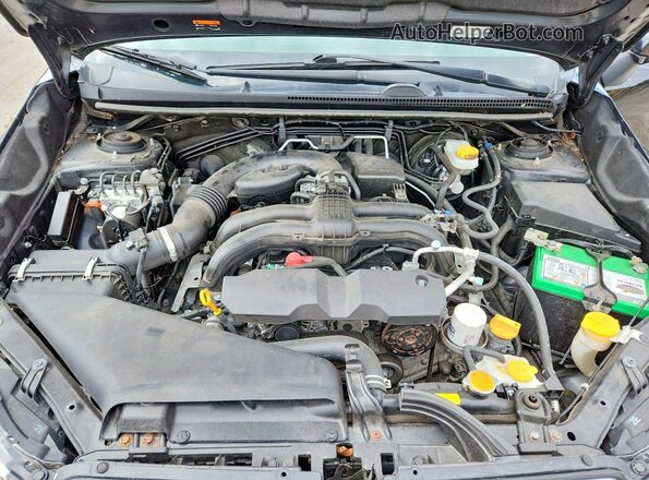 JF2GPADC9H8257189 2017 SUBARU CROSSTREK Black Widok komory silnika