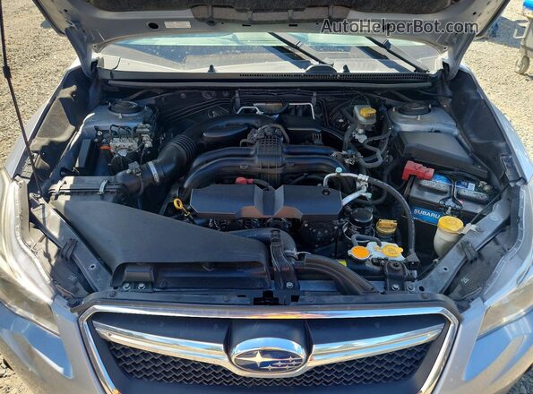 JF2GPADCXG8300968 2016 SUBARU CROSSTREK Silver Widok komory silnika