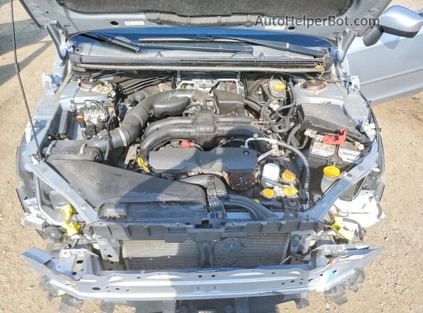 JF2GPADCXGH336904 2016 SUBARU CROSSTREK Silver Widok wnętrza z tyłu