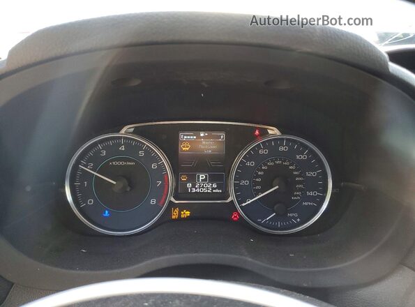 JF2GPADCXGH336904 2016 SUBARU CROSSTREK Silver Widok zestawu wskaźników
