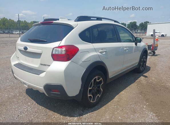 JF2GPAKC0GH304739 2016 SUBARU CROSSTREK White Задня права чверть