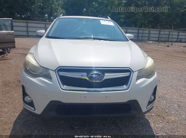 JF2GPAKC0GH304739 2016 SUBARU CROSSTREK White Вид щитка приладів