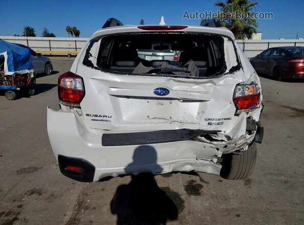 JF2GPAKC0HH280136 2017 SUBARU CROSSTREK White Widok z tyłu
