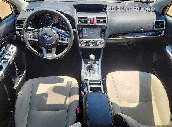 JF2GPAKC1GH281827 2016 SUBARU CROSSTREK White Dashboard view