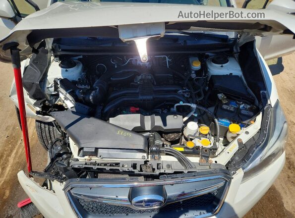 JF2GPAKC1GH281827 2016 SUBARU CROSSTREK White Engine compartment view