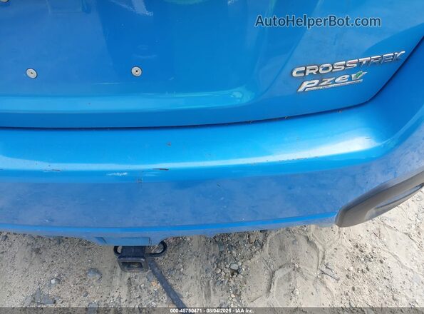 JF2GPAKC1GH319430 2016 SUBARU CROSSTREK Blue Դիմացի տեսք