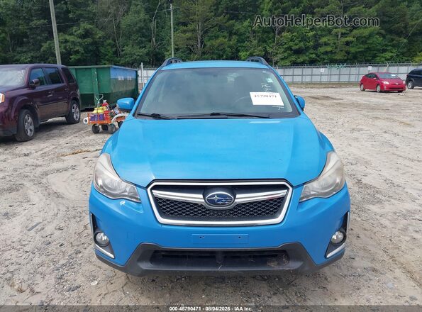JF2GPAKC1GH319430 2016 SUBARU CROSSTREK Blue Սարքավորումների վահանակի տեսք