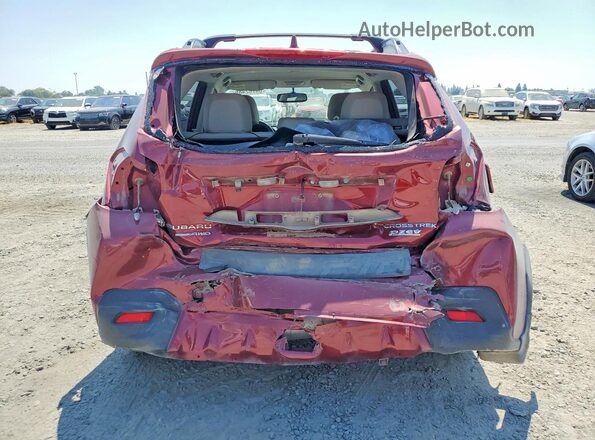 JF2GPAKC2G8212113 2016 SUBARU CROSSTREK Burgundy უკანა ხედი