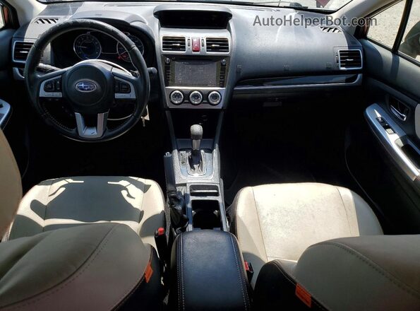 JF2GPAKC2G8212113 2016 SUBARU CROSSTREK Burgundy წინა პანელის ხედი